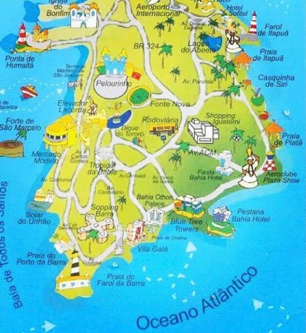 Stayhere! Fique Aqui! Apartamento 2/4 Mobiliado No Costa Azul :-) サルバドール エクステリア 写真
